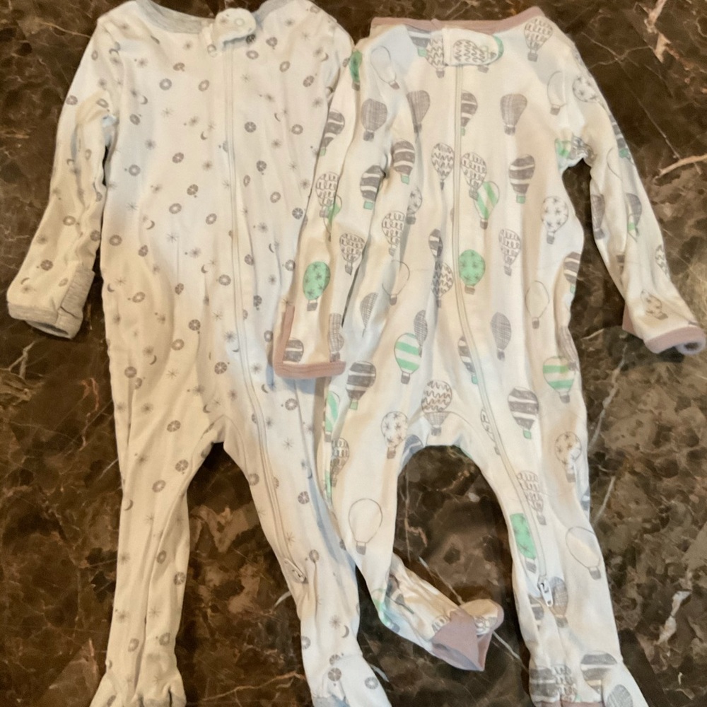 6-9 Month Footie Pajamas